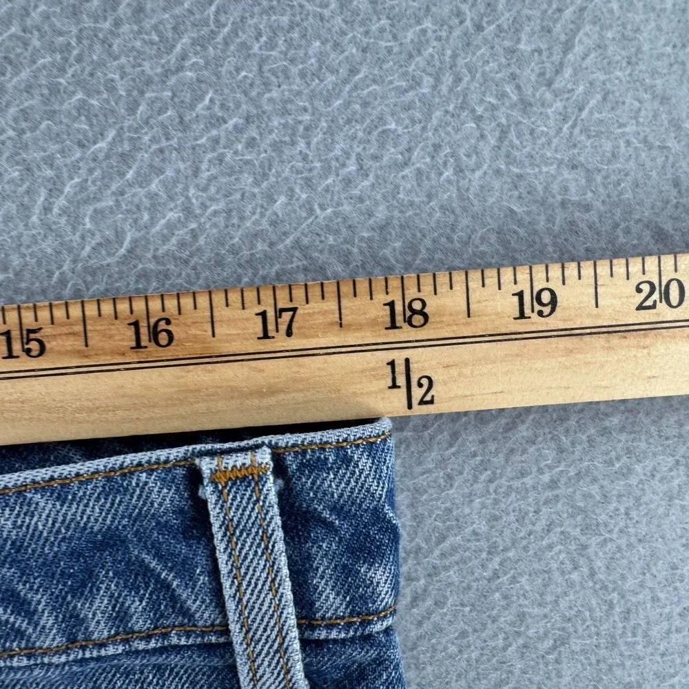 Vintage Levis Jeans Mens 36x30 (Fits 35x29) Blue Denim 517 Bootcut 90s